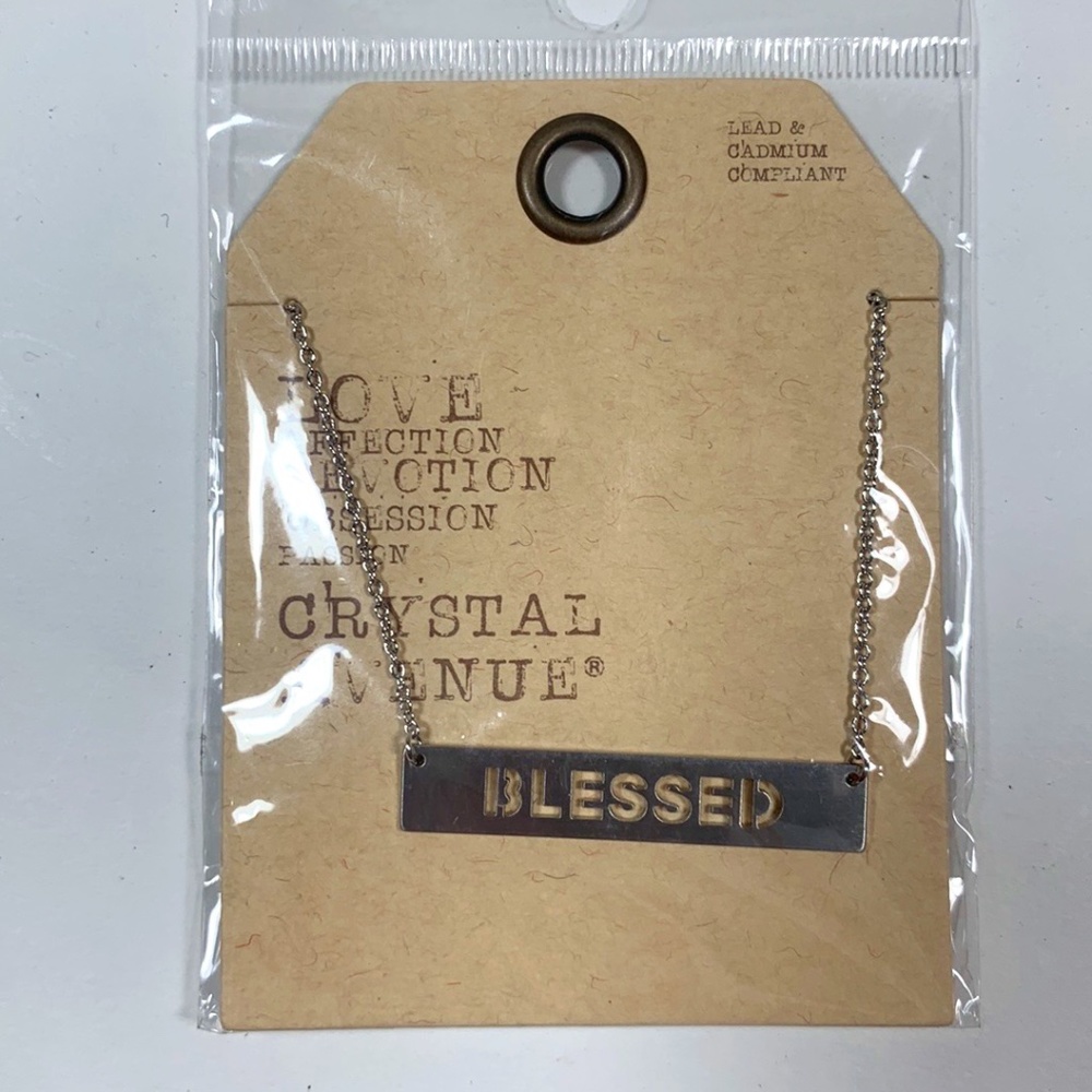 Blessed Bar Necklace